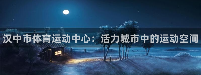 球王会体育：汉中市体育运动中心：活力城市中的运动空间